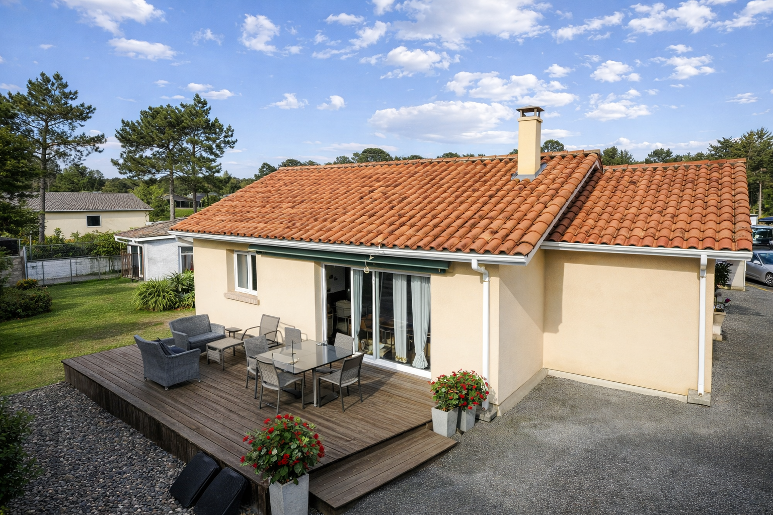 Nettoyage gouttières Andernos